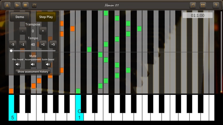 Self-Learning Piano - Hanon screenshot-3