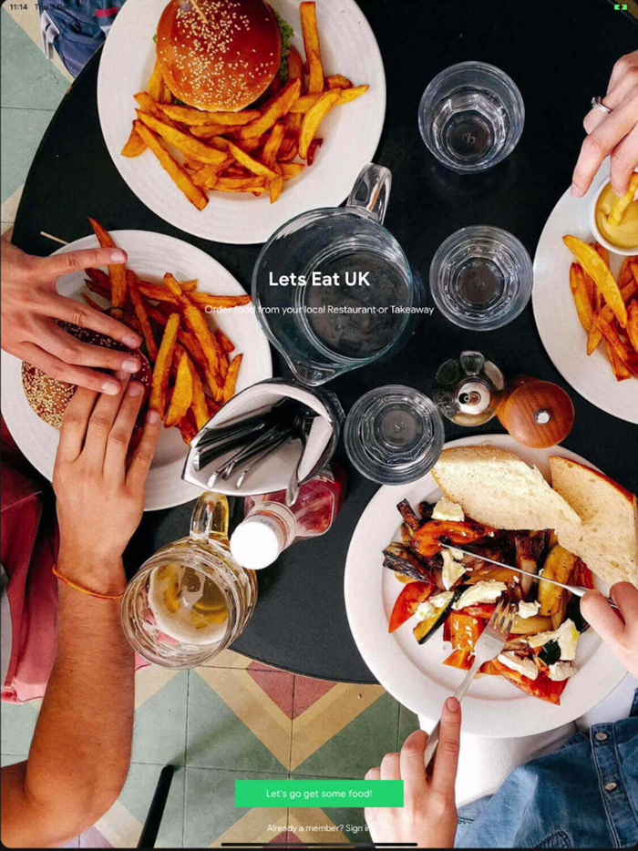 Lets Eat Food Delivery