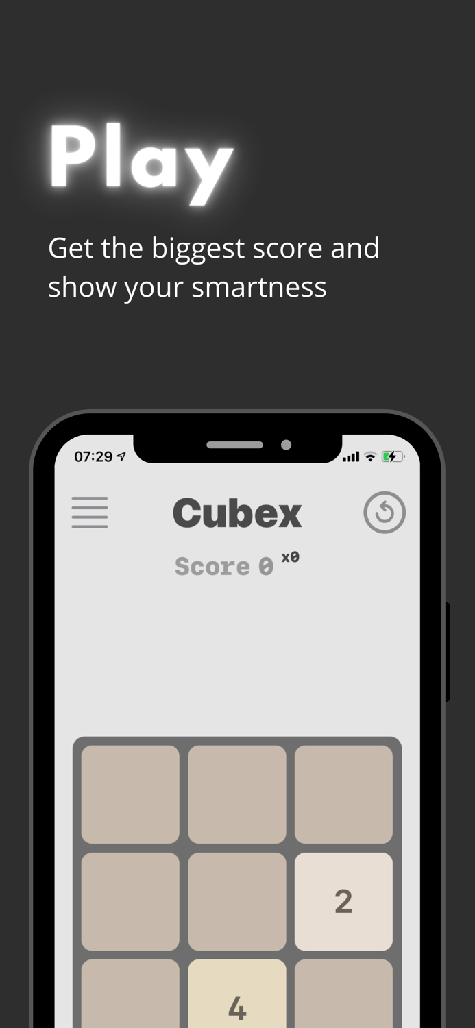 Cubex puzzle game