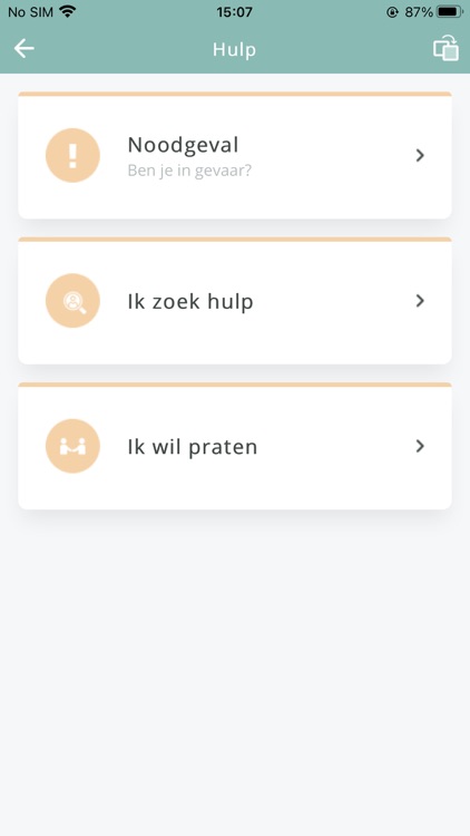 HulpApp – find the right help screenshot-3