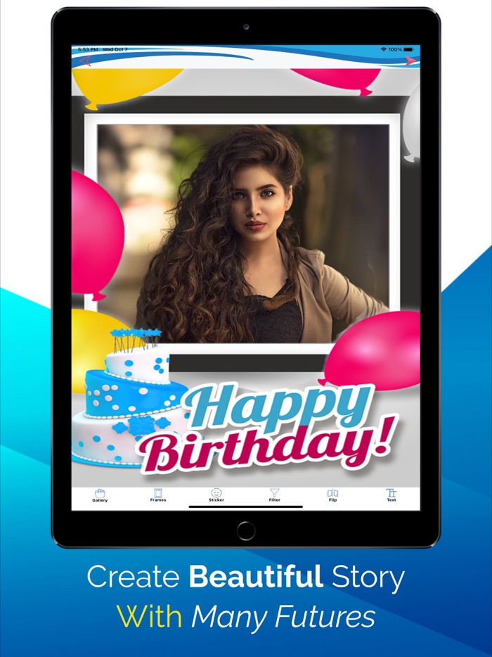 Birthday Photo Frame - Editors