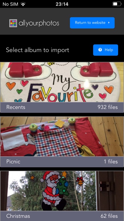 All Your Photos Uploader