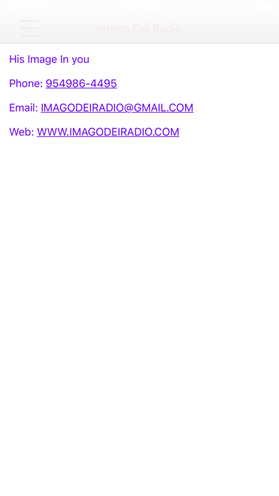 ImagoDeiRadio screenshot 3