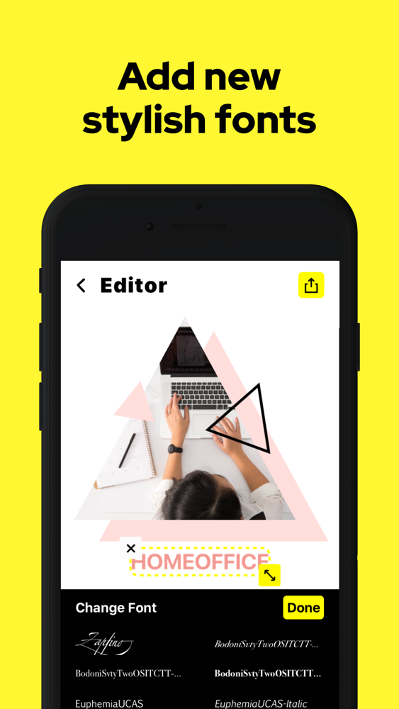 Grideo Social Media Post Maker App for iPhone Free