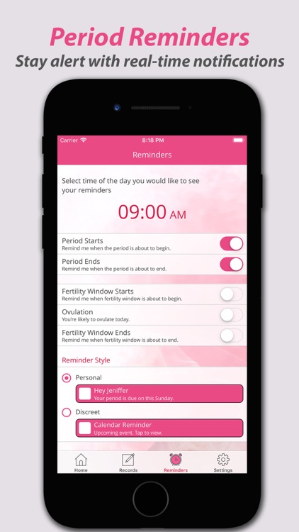 Period Tracker: Menstrual Flow screenshot-3