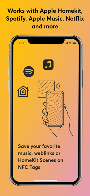 Save NFC for Homekit & Spotify