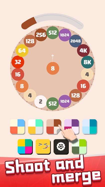 Rock2048 screenshot-3