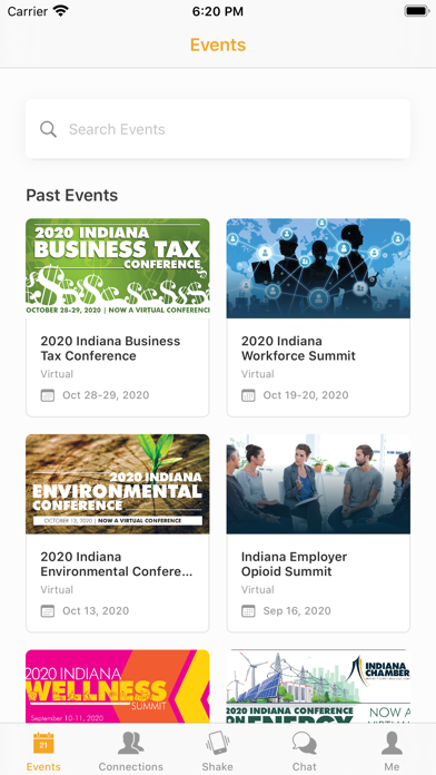 Indiana Chamber Conferences screenshot 2