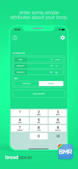 Game screenshot Basal Metabolic Rate Calc mod apk
