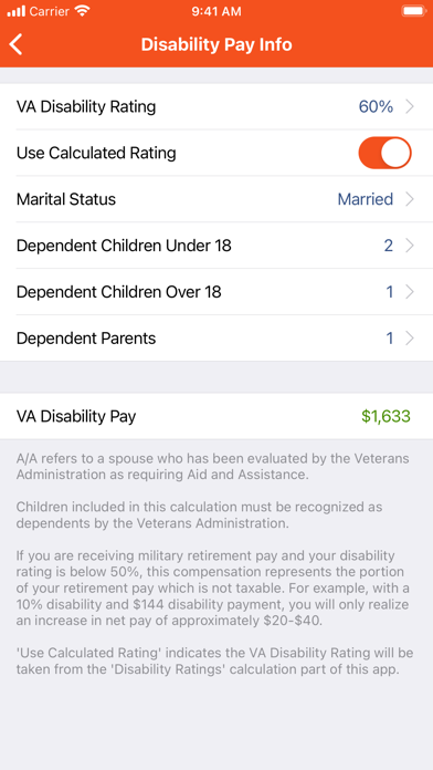 How to cancel & delete VA Disability Pay from iphone & ipad 3