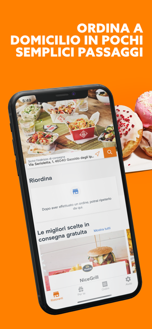 Just Eat ITA Cibo a Domicilio(圖1)-速報App