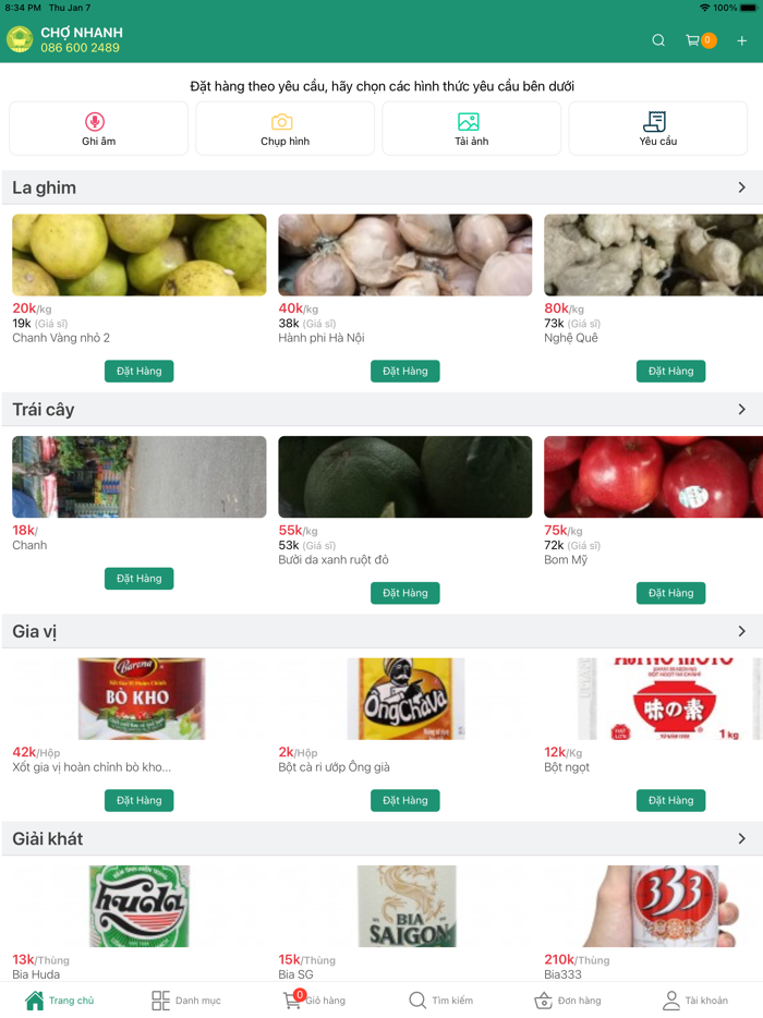 Chợ Nhanh - Mua sắm tiện lợi