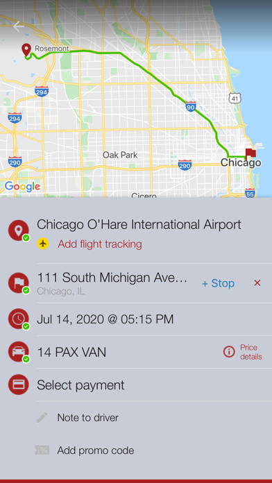 How to cancel & delete SUV Chicago Limo from iphone & ipad 3