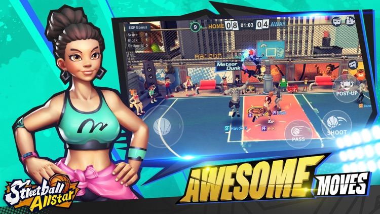 Streetball Allstar:3v3 eSports screenshot-5