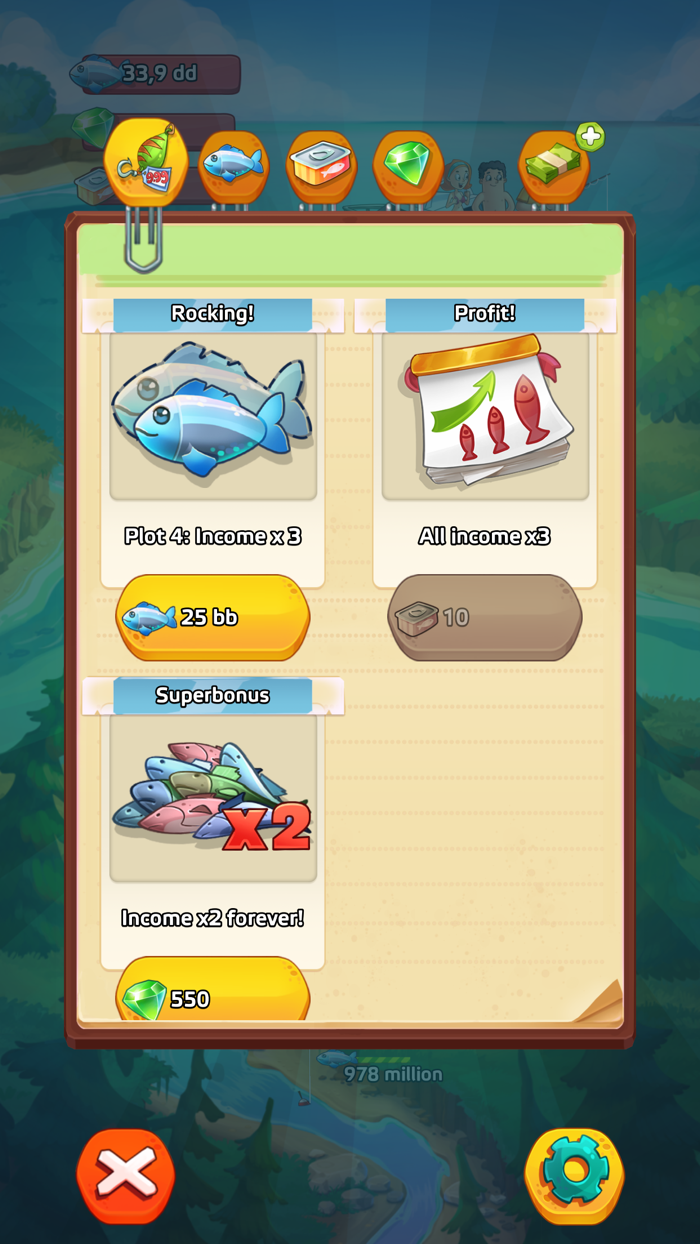 Idle Fish Clicker Tycoon Games
