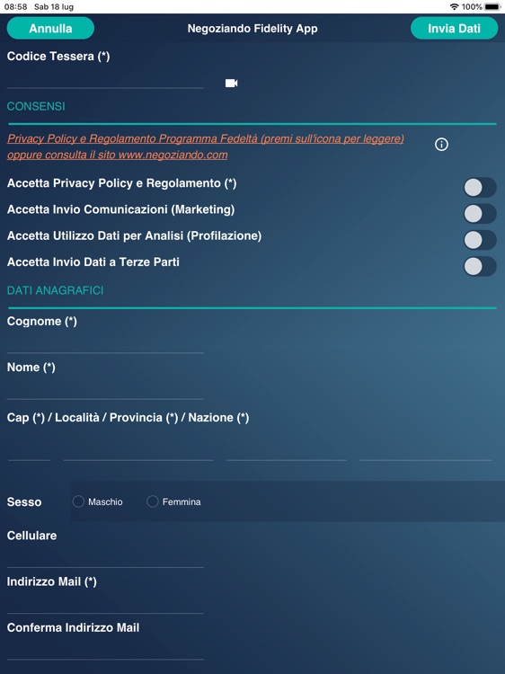 SMEUP Negoziando Fidelity