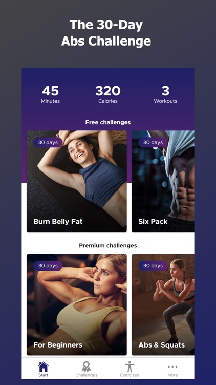 The 30 Day Abs Challenge
