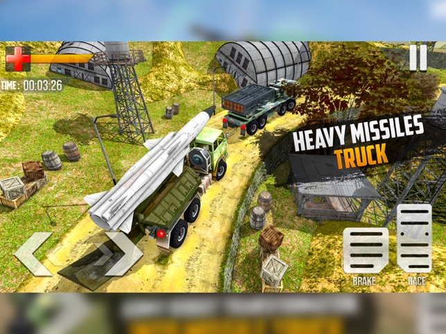 Army Robots Missiles Transport, game for IOS