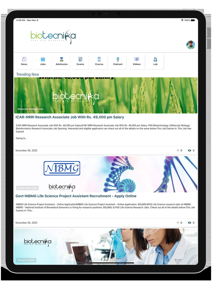 BioTecNika Official App
