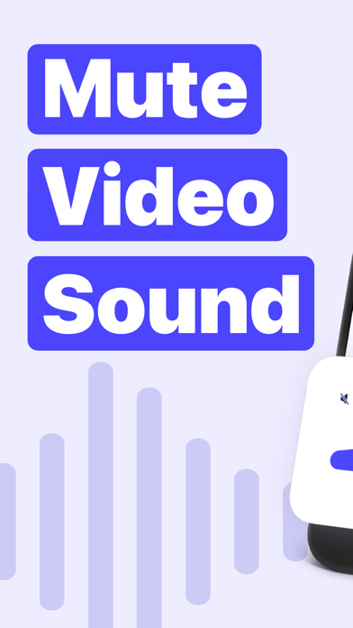 Video Mute: Remove Audio Soundのおすすめ画像1