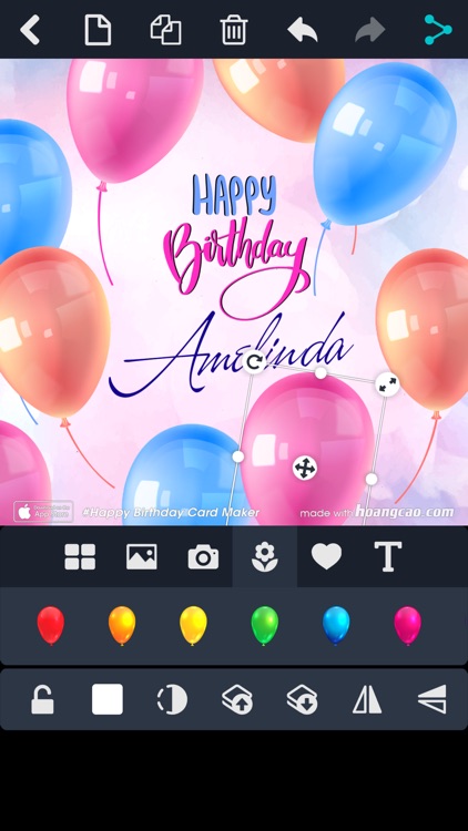 Happy Birthday Card Maker screenshot-4