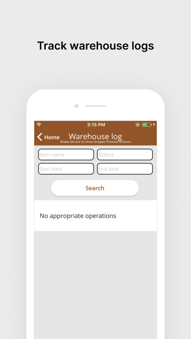 How to cancel & delete Warehouse Inventory & Shipment from iphone & ipad 4