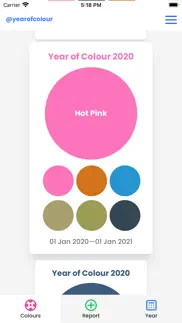 year of color iphone screenshot 2