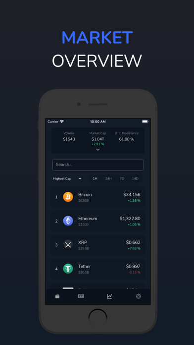 Vision: Crypto Bitcoin Wallet screenshot 3