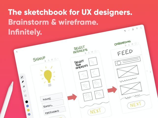 Ideate — Design & Wireframe UX