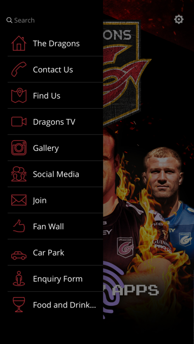 Dragons Rugby screenshot 2