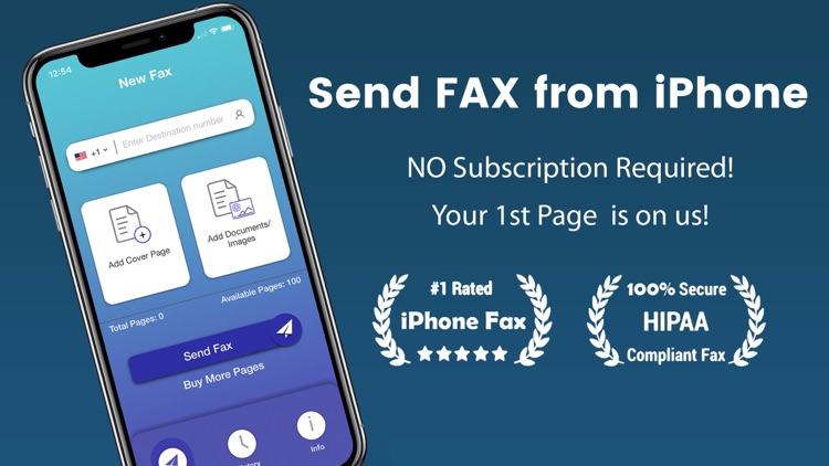 eFax: Send Fax from iPhone