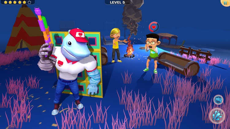 Water Shooting Pool Gun Arena