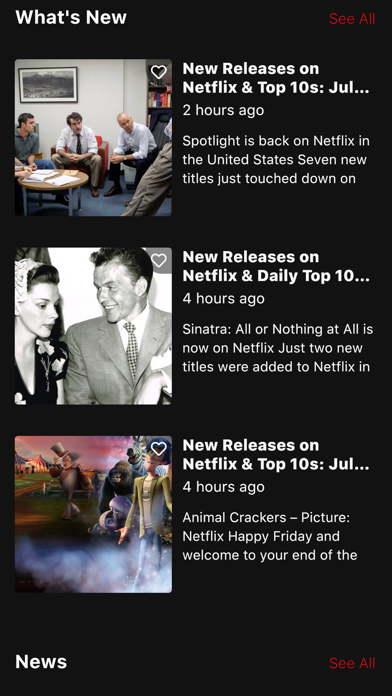 Netflix News screenshot 4