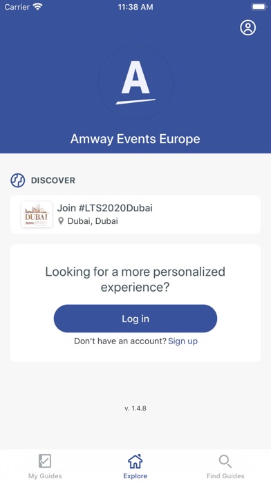 How to cancel & delete Amway Events Europe from iphone & ipad 2