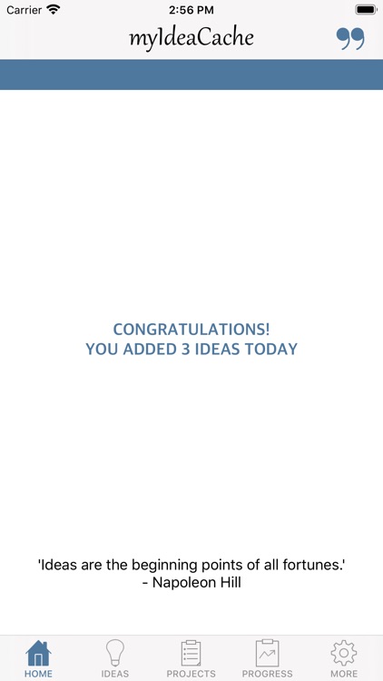 myIdeaCache: Idea Organizer