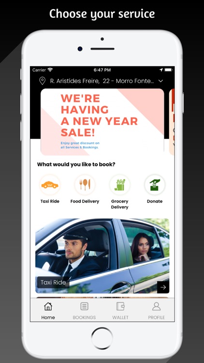 Fasten- ride and food delivery