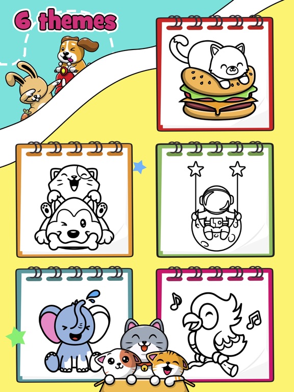 Coloring pages collection screenshot 3