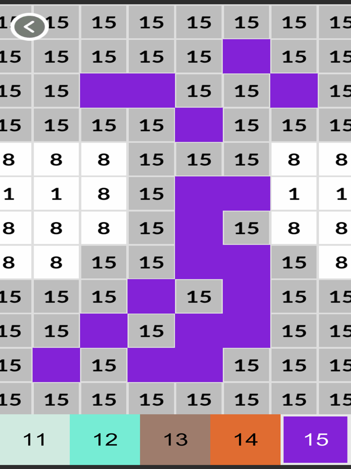 Undertale Sans Color by number