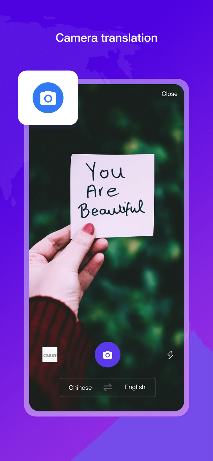 Translate Now-SpeakScan Photo