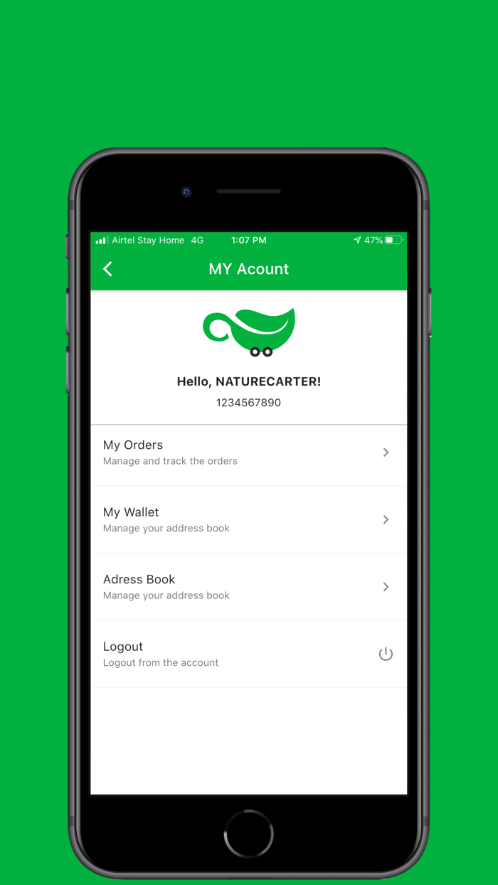 Naturecart- Grocery delivery