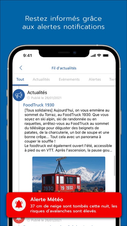 Mountain Live : Météo Ski GPS