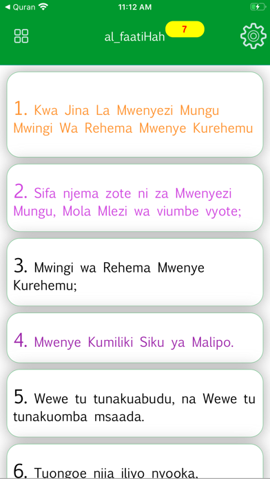 How to cancel & delete Swahili Quran from iphone & ipad 1
