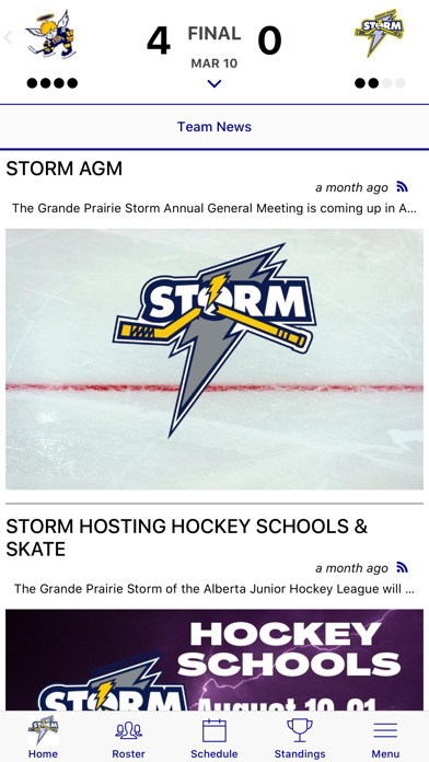 Grande Prairie Storm screenshot 2