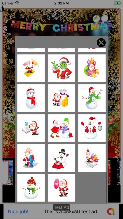 Christmas Photo Frame Maker screenshot-6