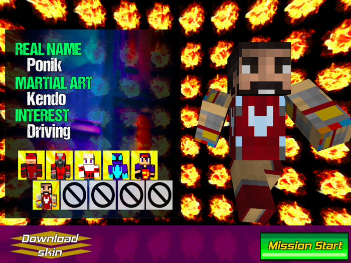 Pack Hero Skin Simulator