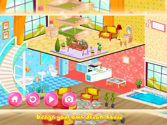 Princess New Doll House Design screenshot 3
