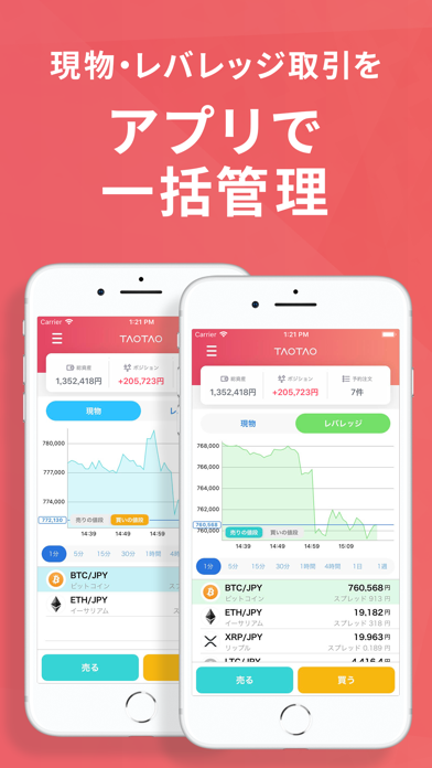 How to cancel & delete TAOTAO（タオタオ）安心・安全な仮想通貨取引所 from iphone & ipad 3