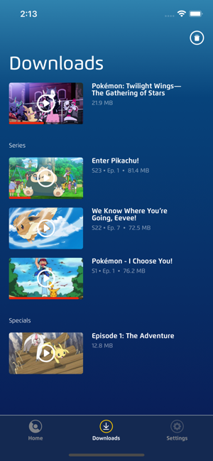‎Pokémon TV Screenshot