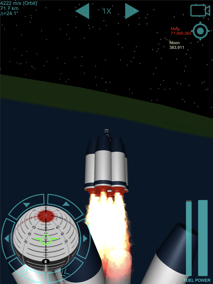 Space Rocket Flight