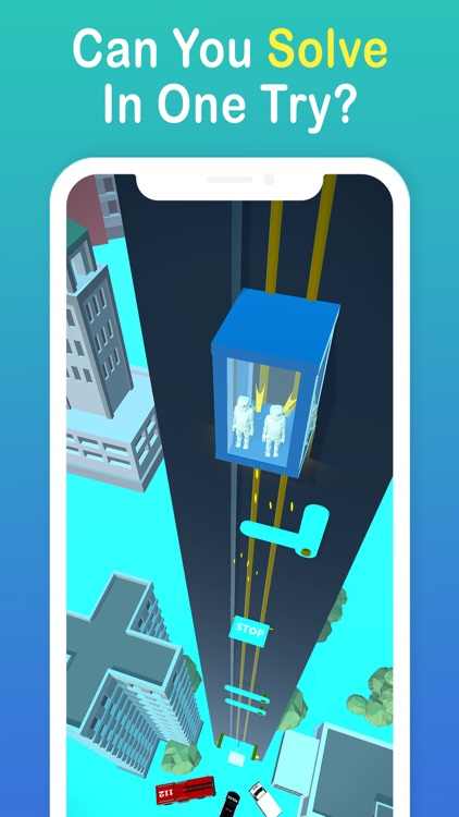 Elevator Fall 3D Lift Rescue screenshot-4